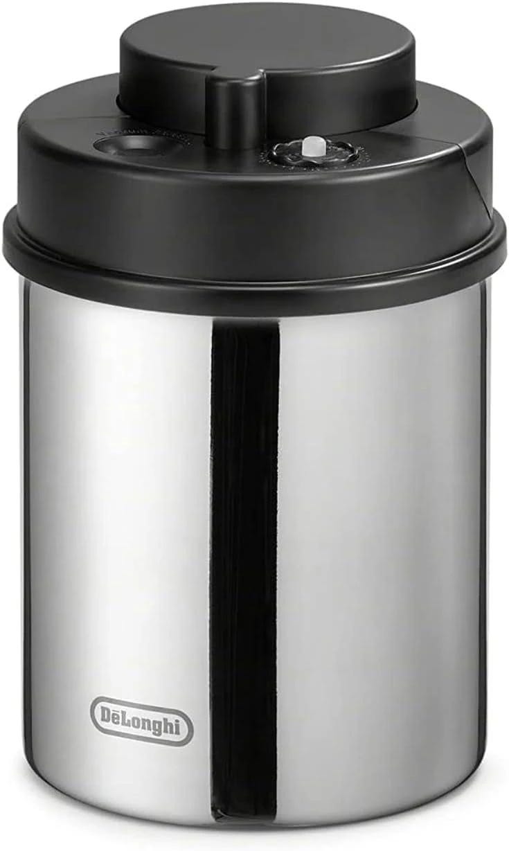 Delonghi Vacuum Coffee Canister - Preserve Freshness & Aroma | Image