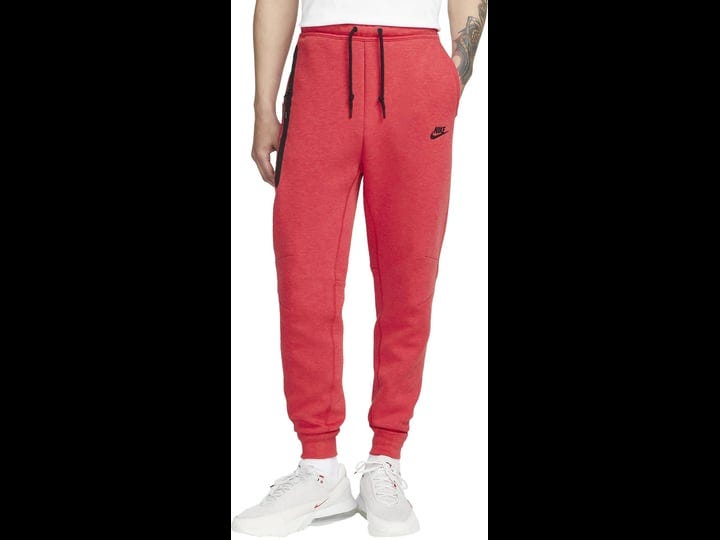 nike-sportswear-tech-fleece-mens-red-joggers-xl-1