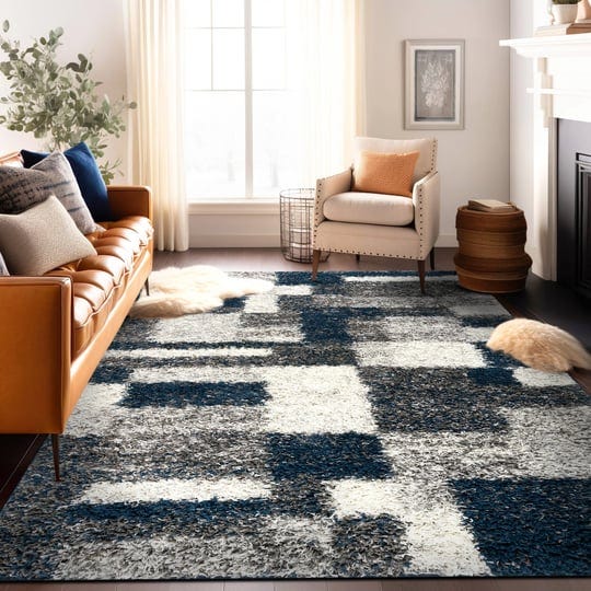 navy-5-ft-x-7-ft-distressed-modern-boxes-plush-shag-area-rug-1