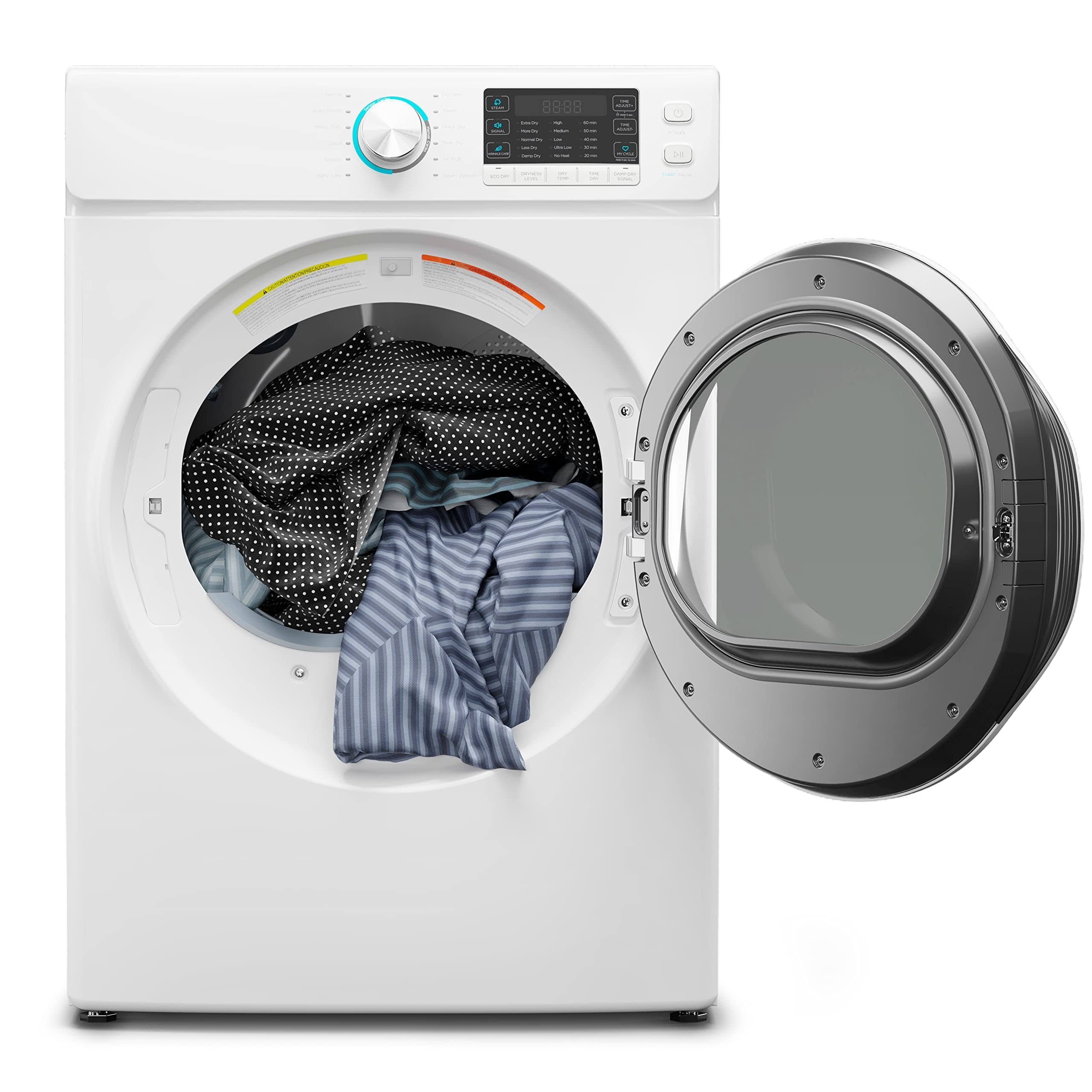 KoolMore Kenmore Dryer: Large Capacity 27 cu. ft. Front Load Dryer with Wrinkle Release Steam Function and Smart Sensor Technology | Image