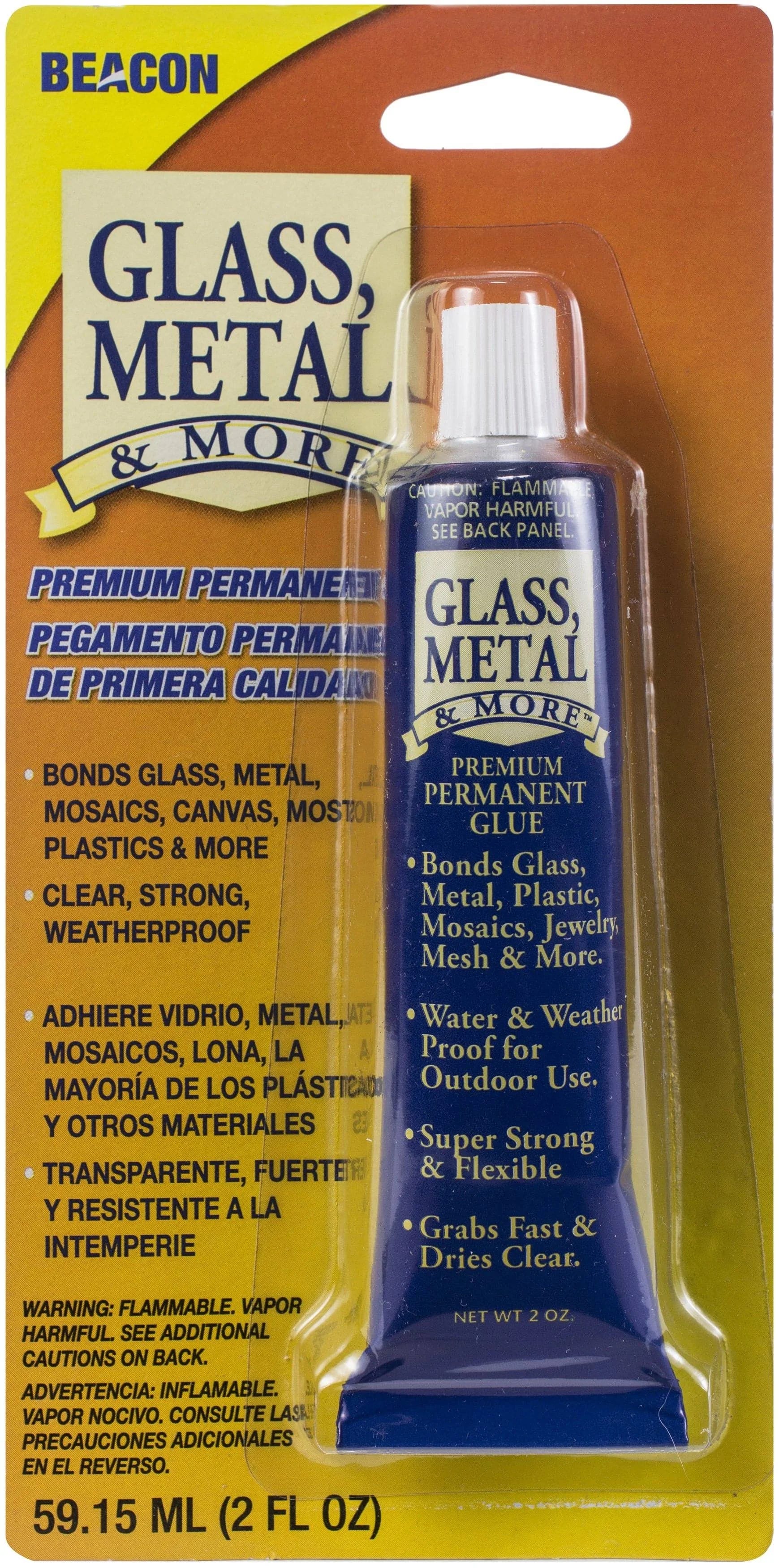 Glass, Metal & More Premium Permanent Glue for DIY Projects | Image