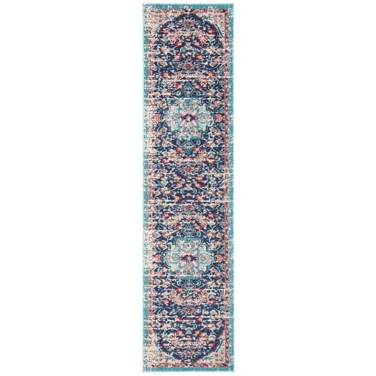 langley-street-neasa-oriental-runner-rug-2-x-8-teal-blue-1