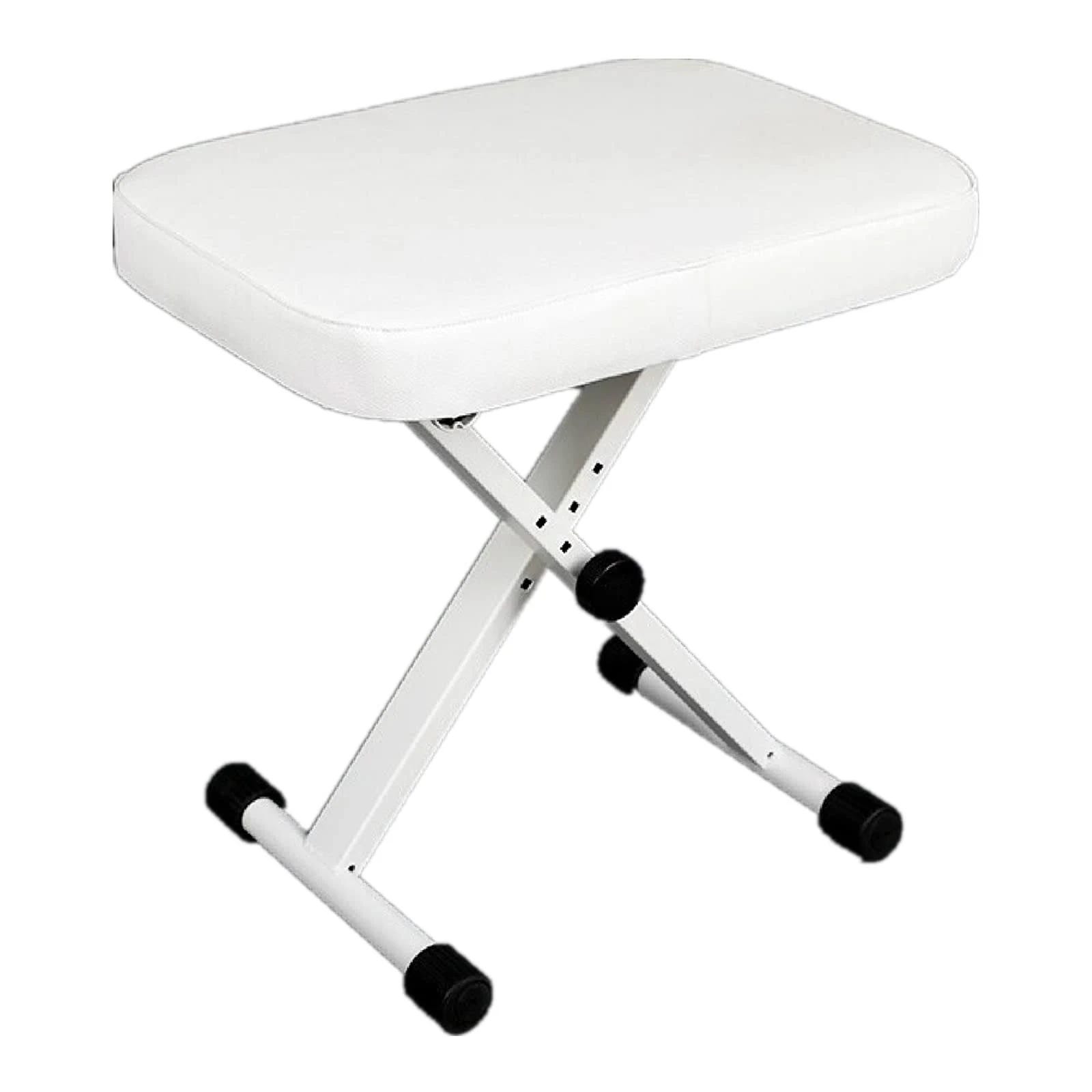 Miwayer 4-Level Adjustable Piano Bench - X-Style, Comfortable and Breathable | Image