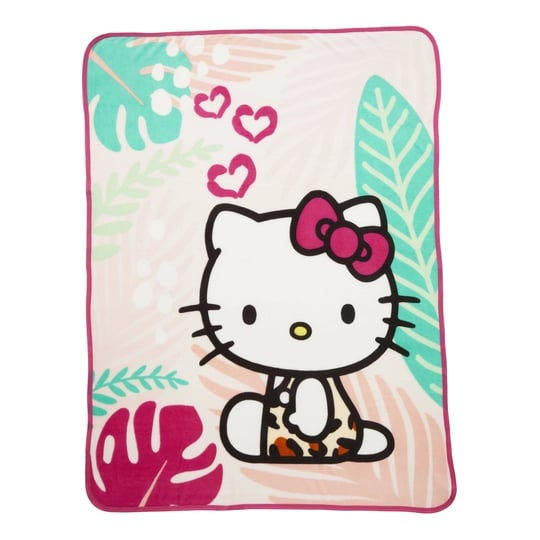 hello-kitty-kids-fleece-throw-blanket-46-x-60-pink-sanrio-1