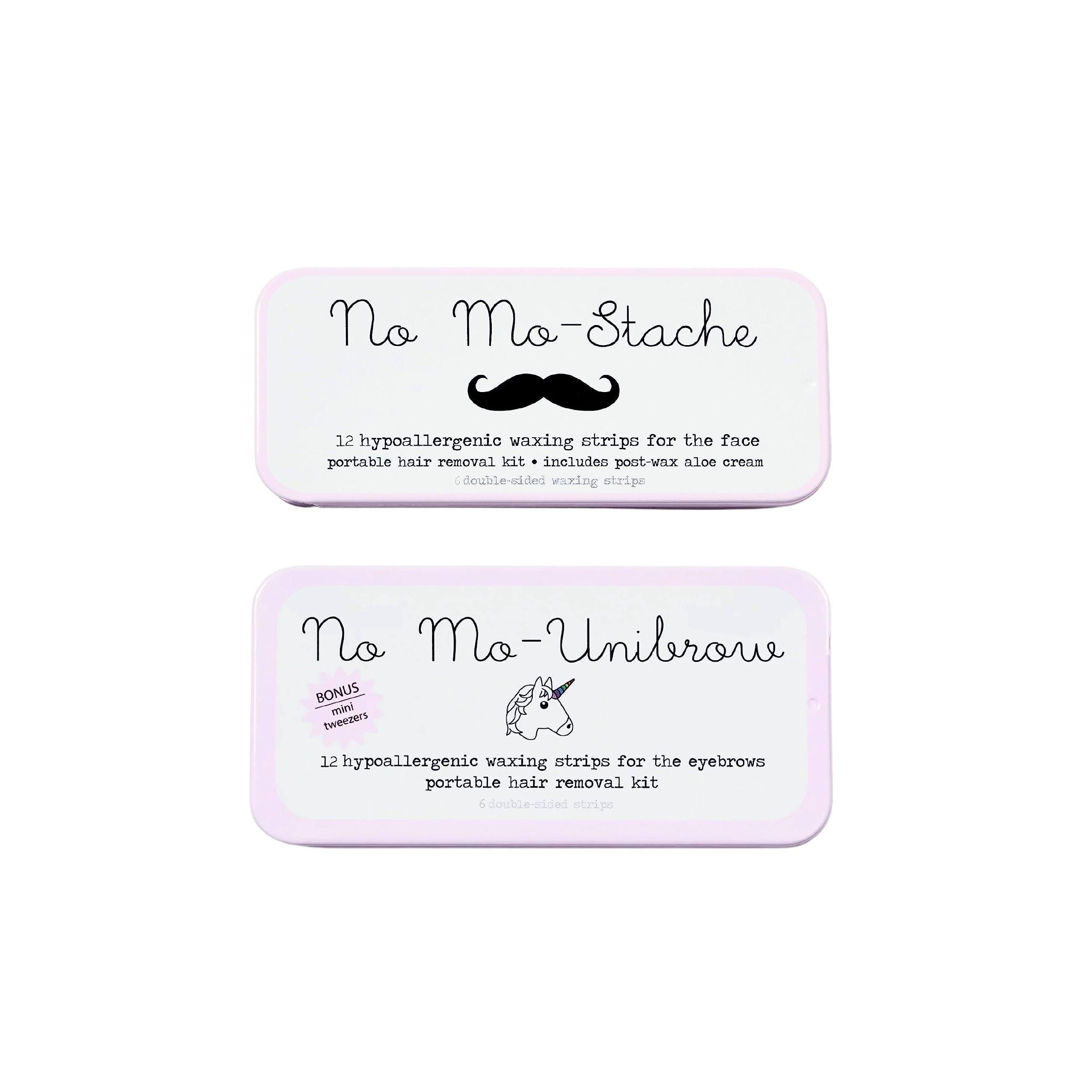 Easy-Peasy No Mo-Stache Dual Brow and Lip Wax Kit for On-the-Go Hair Removal | Image