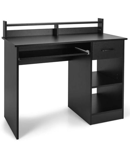 costway-22-wide-computer-desk-writing-study-laptop-table-w-drawer-keyboard-tray-black-1