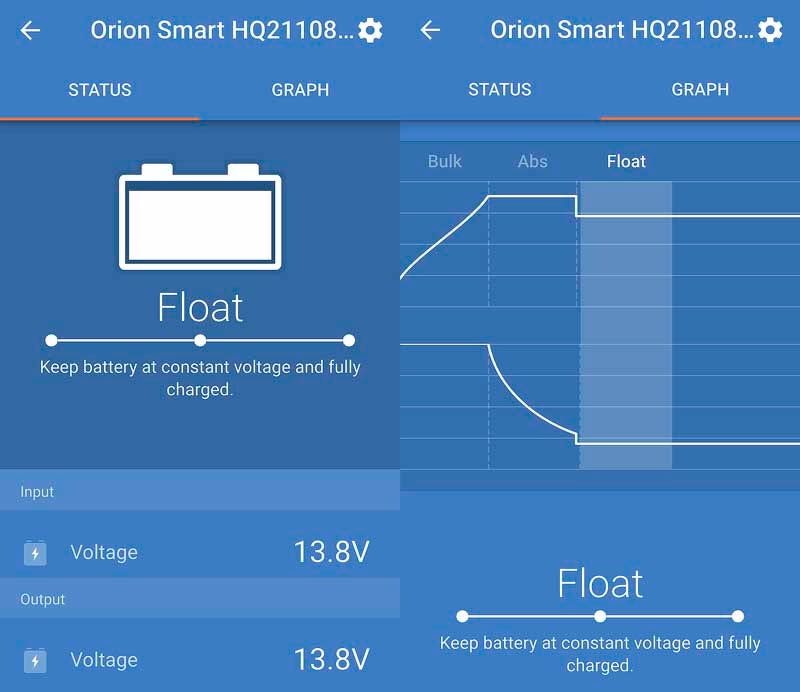 charging geeky – monitor and control settings on an app