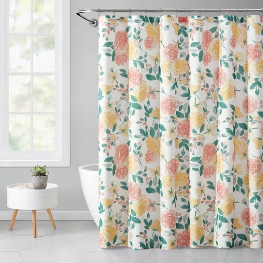 mainstays-floral-flowers-polyester-shower-curtains-pink-72-x-72-in-1