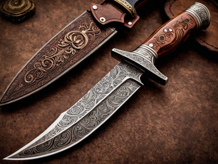 Damascus-Bowie-Knife-3