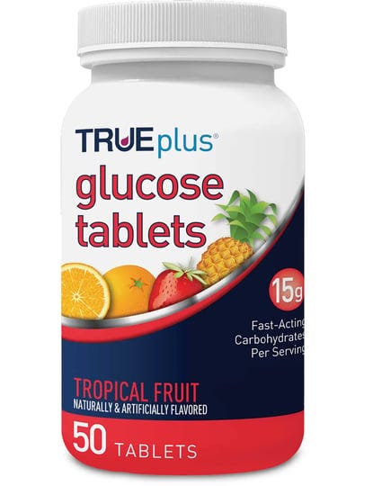 trueplus-glucose-tablets-tropical-fruit-flavor-50ct-bottle-1