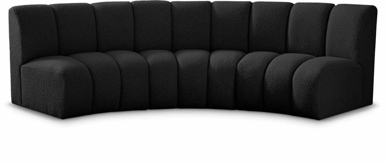 meridian-furniture-infinity-black-boucle-fabric-3pc-modular-sectional-1
