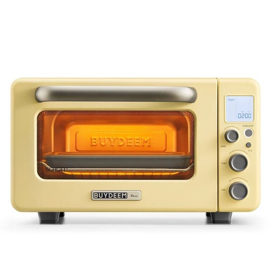 buydeem-dora-mini-toaster-oven-multi-functional-countertop-oven-12-qt-mellow-yellow-1