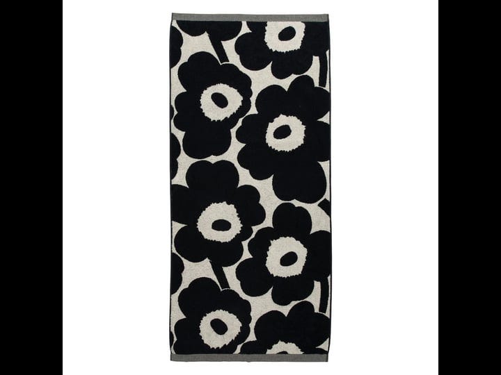 marimekko-unikko-bath-towel-cotton-dark-blue-1