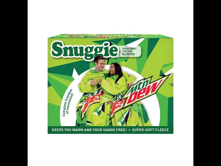 snuggie-mtn-mountain-dew-71-x-54-green-blanket-w-sleeves-new-1