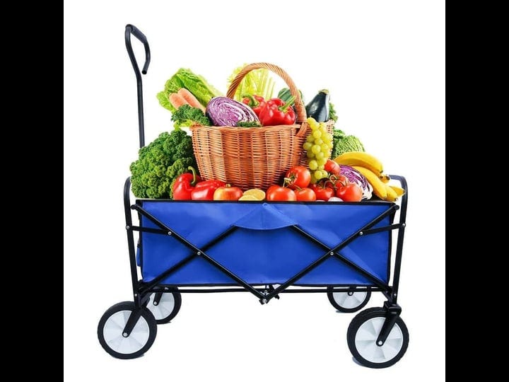4-7-cu-ft-folding-steel-utility-garden-cart-portable-shopping-beach-cart-in-blue-1