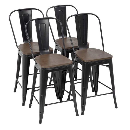 fdw-modern-bar-stool-set-of-4-counter-height-barstool-with-back-24-inches-seat-height-industrial-bar-1