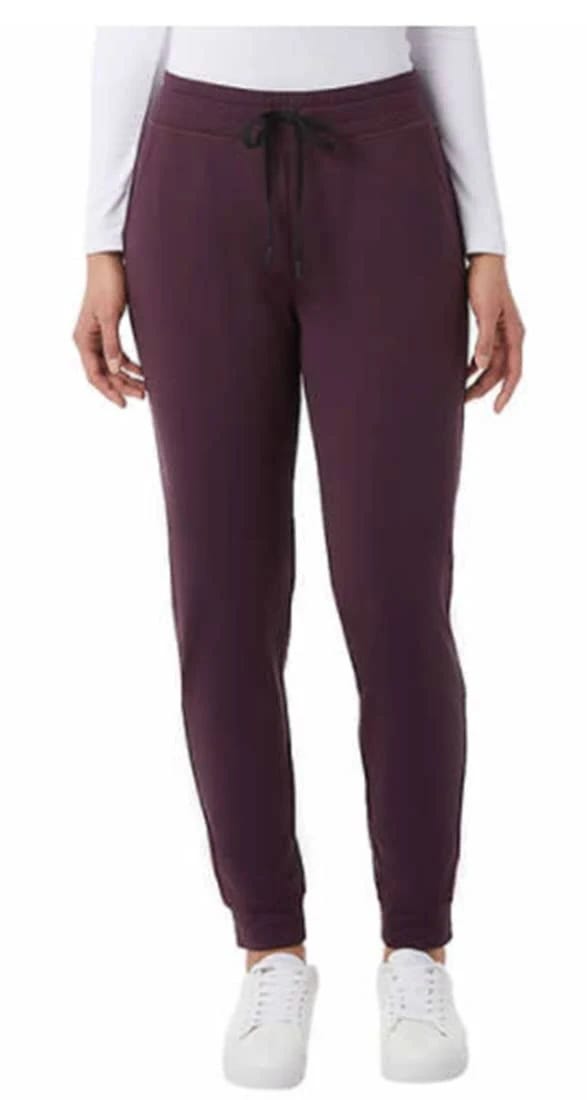 Warm and Comfortable Women's Jogger Pants in Red | Image