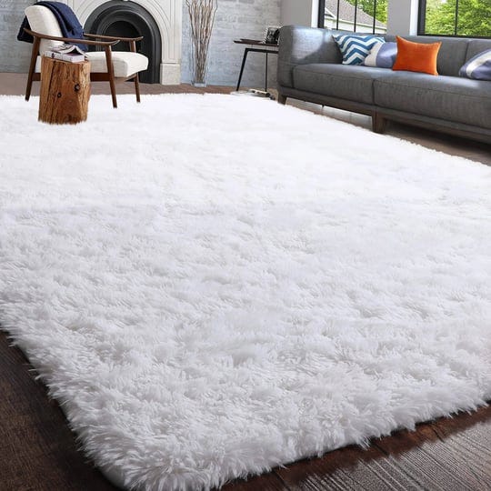 pagisofe-soft-comfy-white-area-rugs-for-bedroom-living-room-fluffy-shag-1