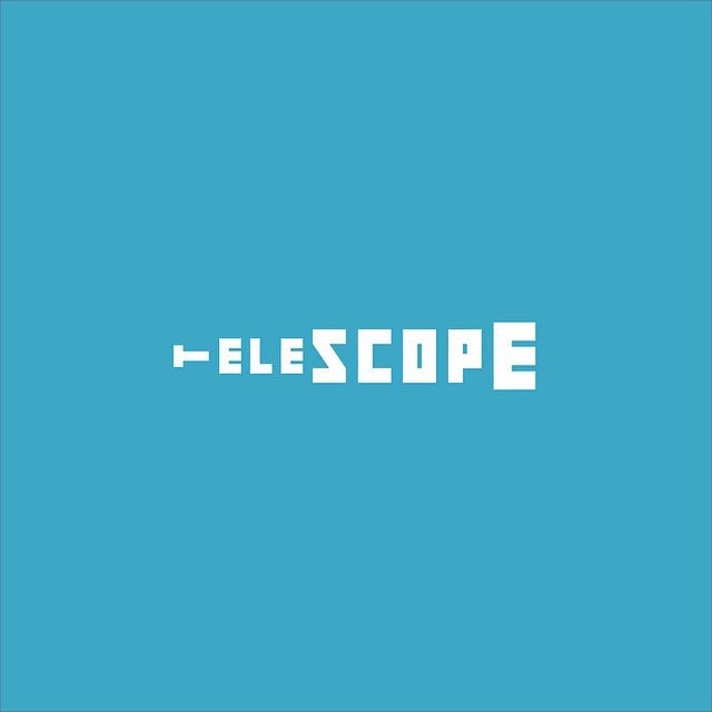 Clever Typographic Logos - Telescope