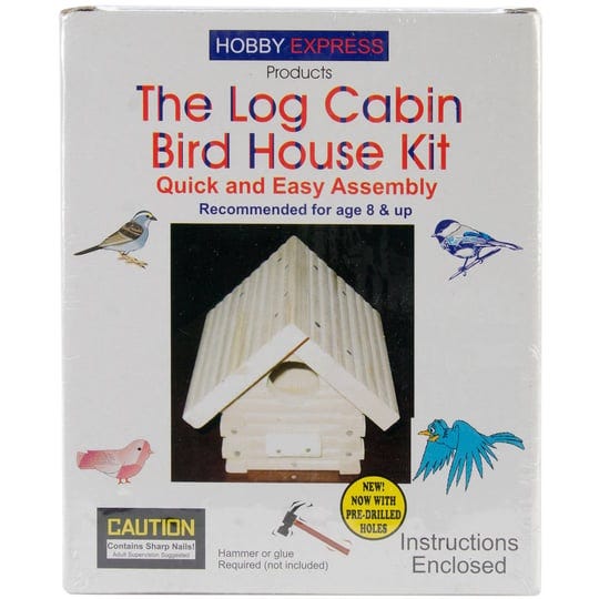 log-cabin-wood-bird-house-kit-unfinished-1