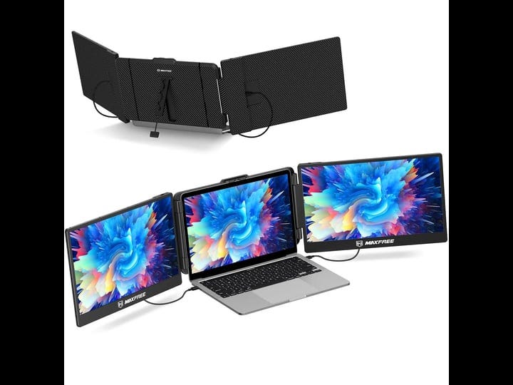 maxfree-s2-triple-monitor-for-laptop-14-laptop-monitor-extender-for-12-17-laptops-1