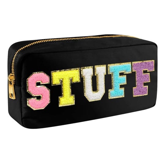 fine-clutter-preppy-patch-makeup-bag-nylon-cosmetic-preppy-makeup-stuff-bag-with-zipper-varsity-ston-1