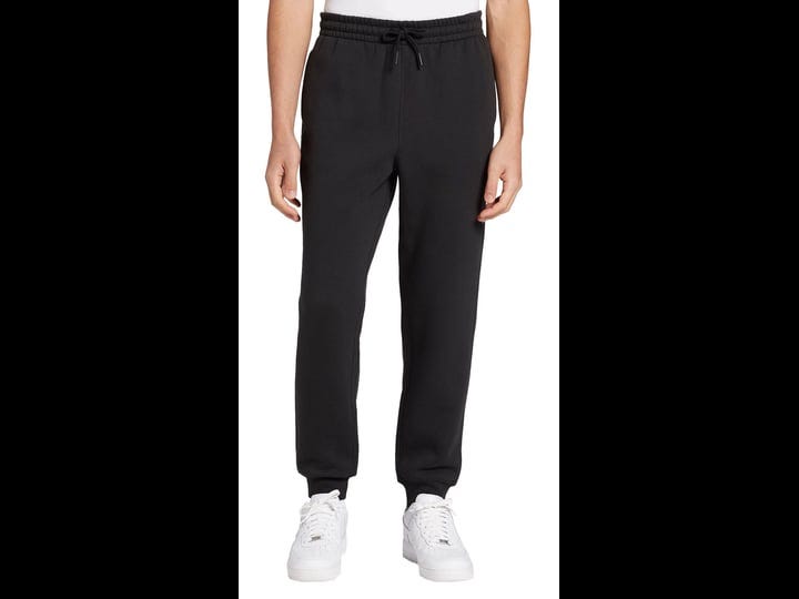 dsg-mens-classic-fleece-jogger-pants-small-pure-black-1