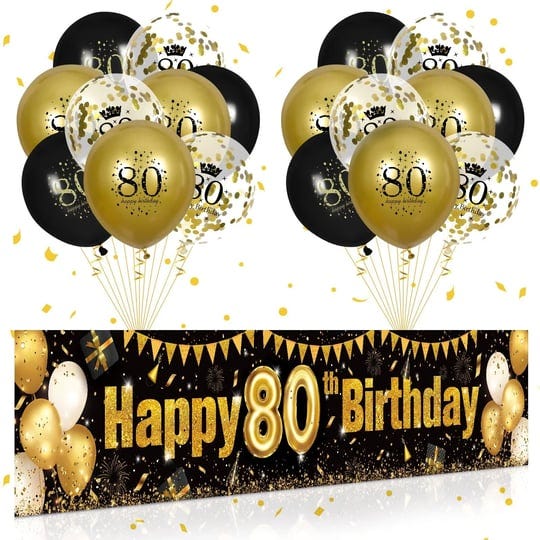 rumia-80th-birthday-decorations-for-men-women-black-and-gold-black-gold-birthday-yard-banner-sign-an-1