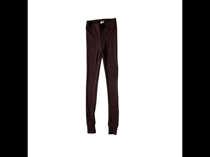 womens-maternity-organic-cotton-ribbed-legging-chocolate-1