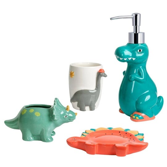 allure-home-creation-dinosaur-4-piece-ceramic-bathroom-accessory-set-1