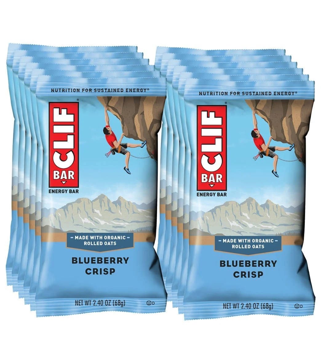 Clif Blueberry Crisp Bars - Organic, Kosher, & GMO-Free Snack | Image