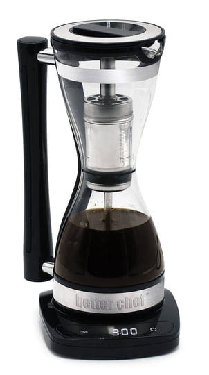 better-chef-electric-siphon-coffee-maker-8-oz-single-serve-brewer-3-brew-strength-settings-stainless-1