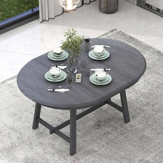 wood-dining-table-round-extendable-dining-table-grey-1