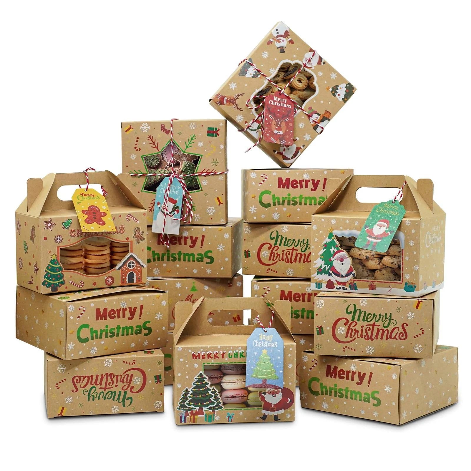Giftarc Holiday Cookie Tins for Storing Sweet Treats | Image