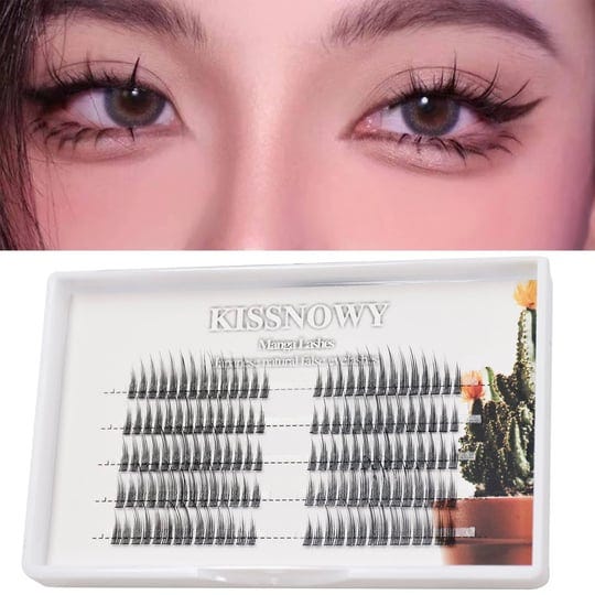 kissnowy-manga-lashes-natural-look-single-individual-lashes-wispy-cluster-lashes-extension-for-cospl-1