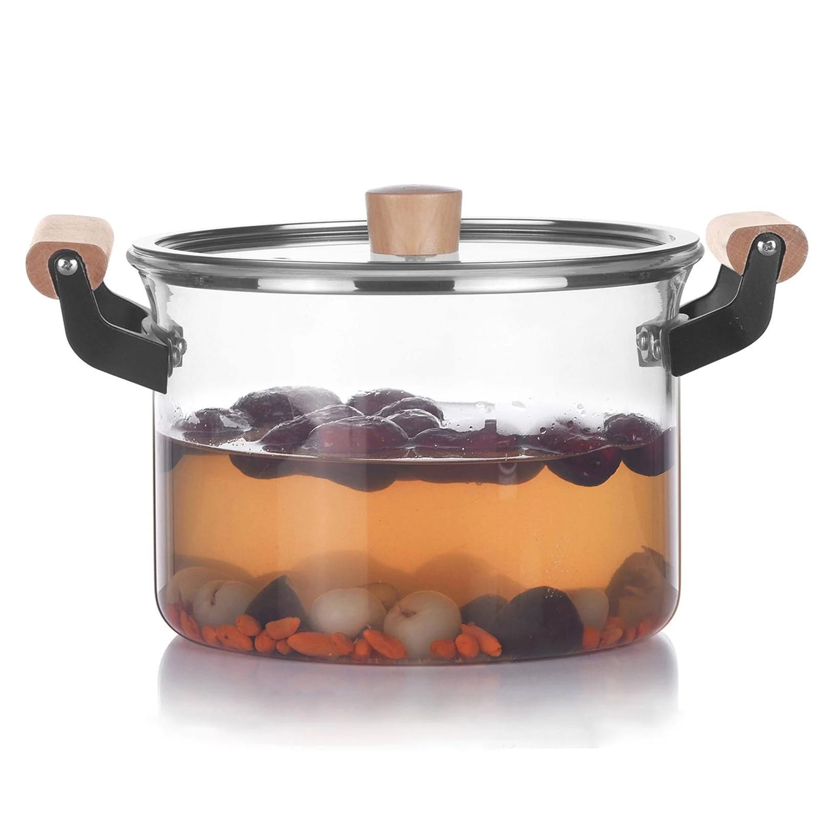 Clear Glass Cooking Pot for Stove and Multiple Applications | Image