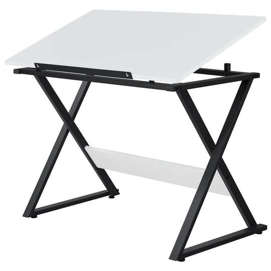 yaheetech-minimalist-drafting-table-for-artists-basic-drawing-deck-white-1