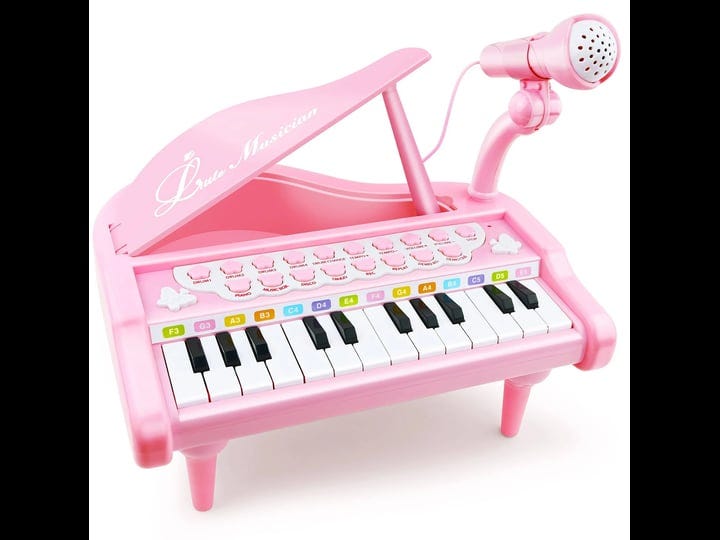 piano-toy-keyboard-for-kids-birthday-gift-pink-music-instruments-with-microphone-24-keys-1