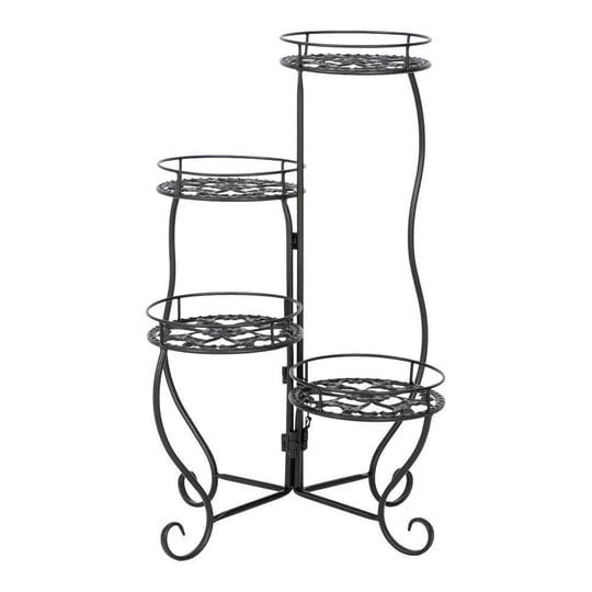 karl-home-28-in-h-black-round-metal-indoor-plant-stand-with-4-tier-1