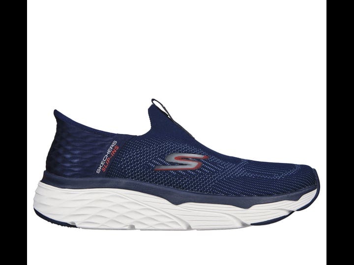 mens-skechers-slip-ins-max-cushioning-advantageous-sneaker-wide-width-navy-9-5-w-1
