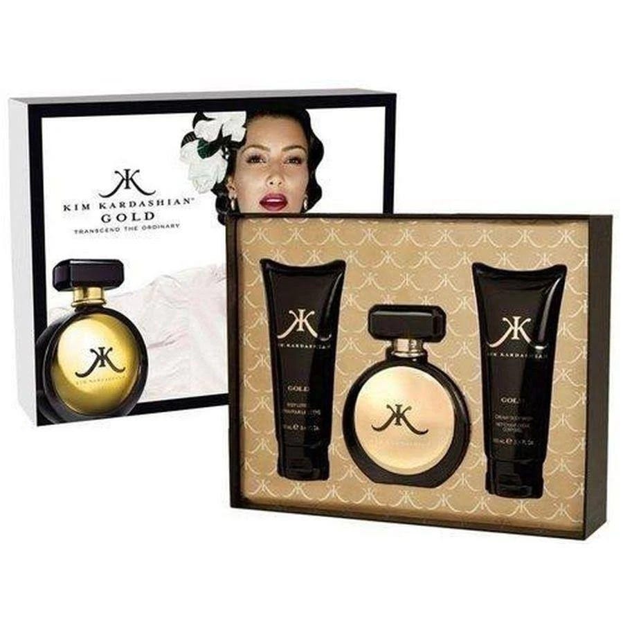 Gold by Kim Kardashian: The Refreshing Eau de Parfum and Body Lotion Duo | Image