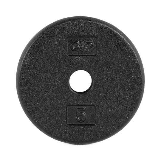 cap-barbell-standard-weight-plate-1-inch-black-1