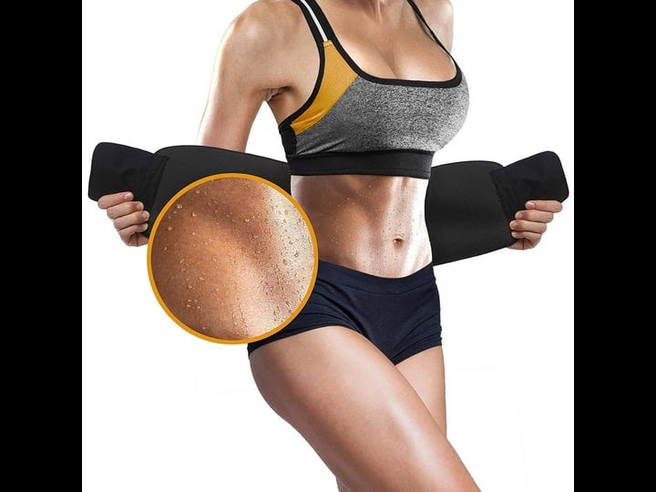 perfotek-waist-trimmer-belt-weight-loss-wrap-stomach-fat-burner-low-back-and-lumbar-support-1