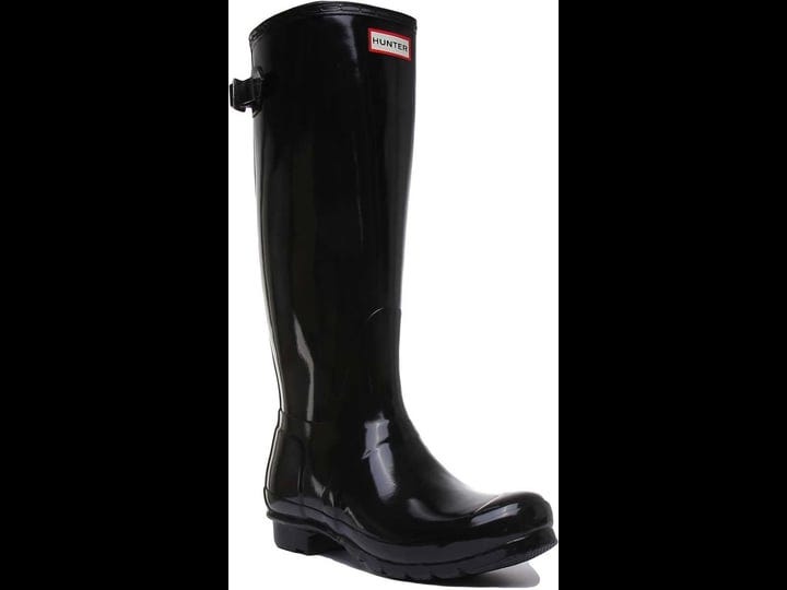 hunter-boots-womens-original-adjustable-gloss-rain-boots-size-8-0-black-1
