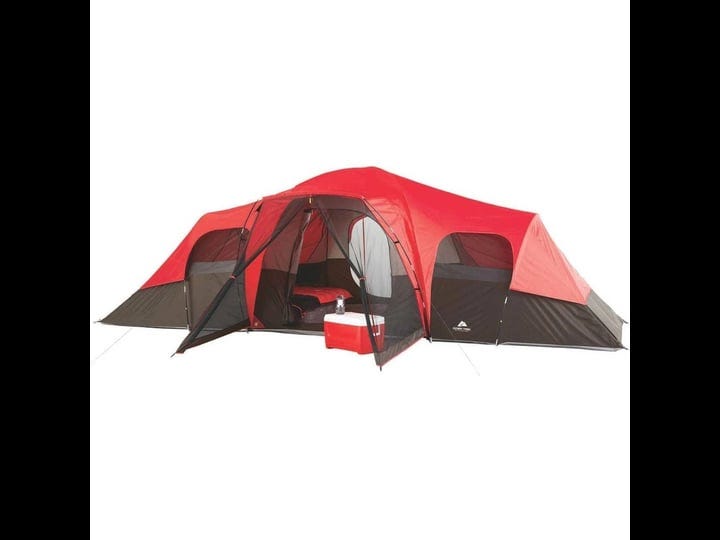 ozark-trail-family-camping-tent-red-gray-black-10-person-1