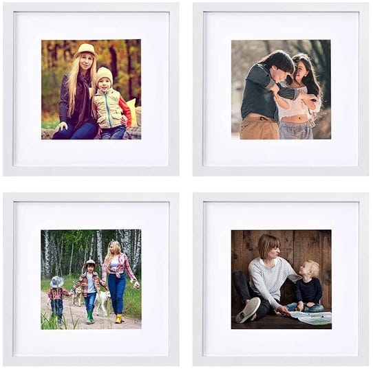 pojah-12x12-white-picture-frame-setsquare-photo-frame-with-mat-display-pictures-8x8-or-12x12-without-1