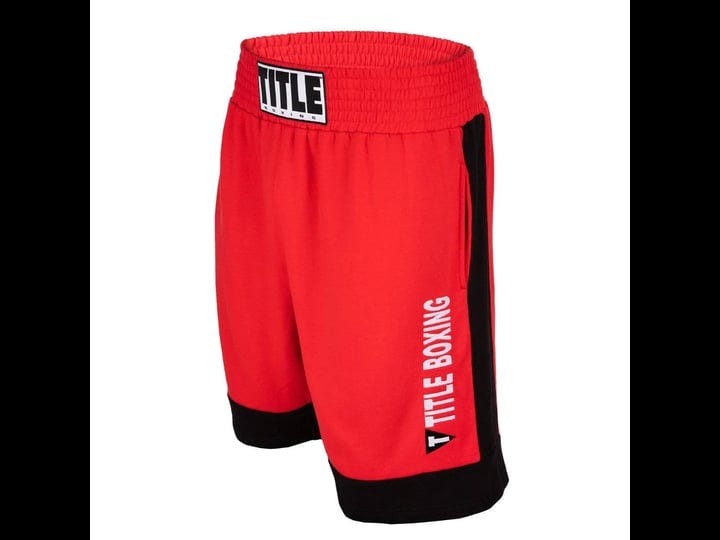 title-boxing-dual-stripe-sweat-shorts-red-black-m-1