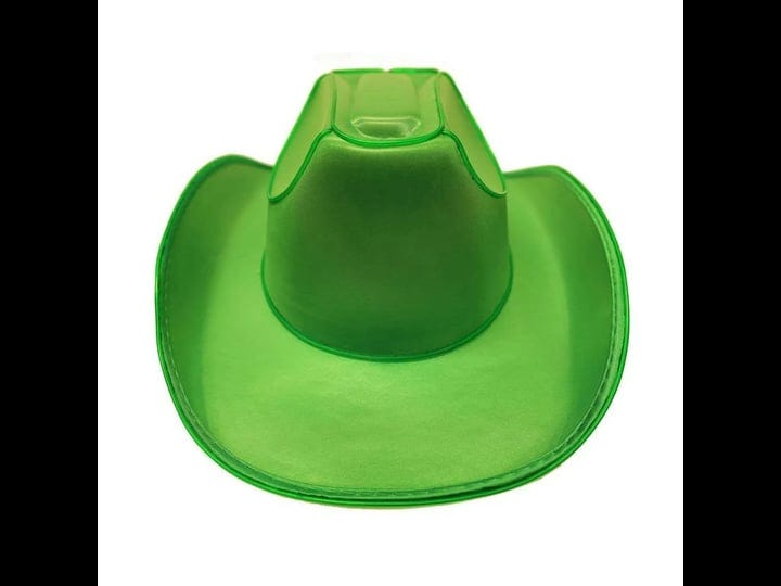 c928251-light-up-green-fabric-cowboy-hat-halloween-city-1