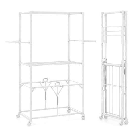 giantex-clothes-drying-rack-with-wheels-1