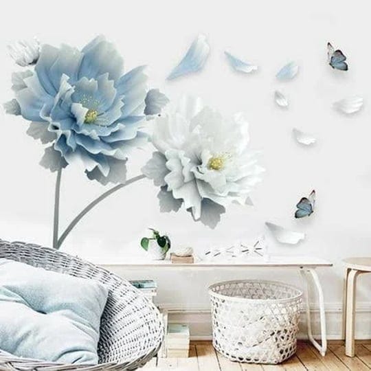 lbs-3d-large-white-blue-flower-butterfly-removable-wall-stickers-wall-art-decals-mural-art-for-livin-1